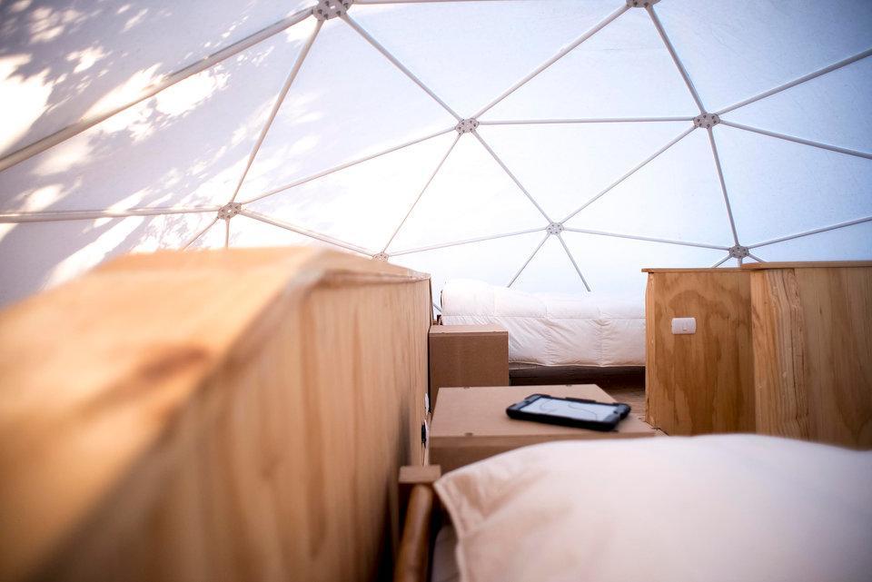 Glamping Domos Treepod Hotel Las Trancas Bagian luar foto