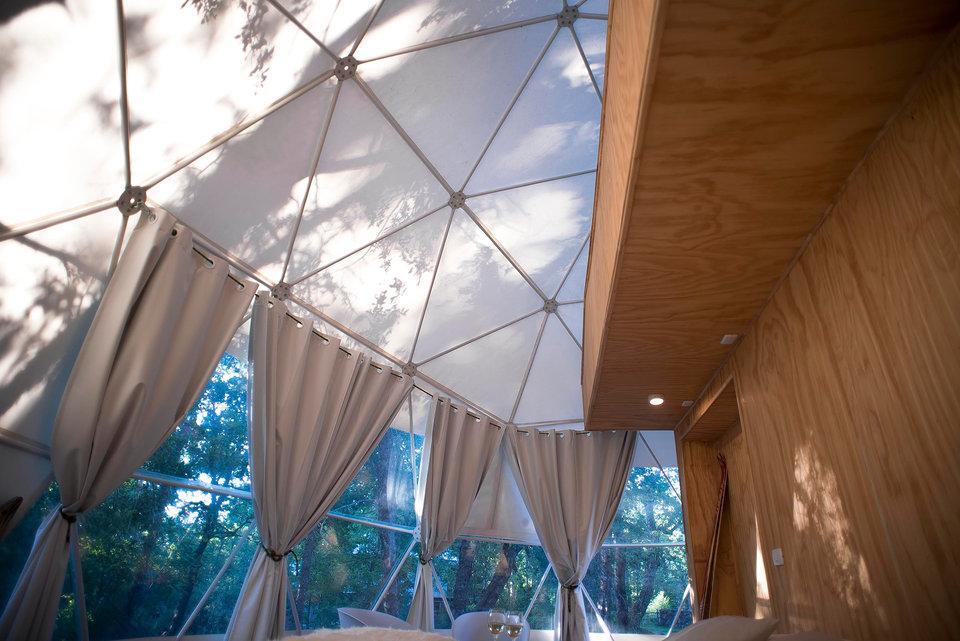 Glamping Domos Treepod Hotel Las Trancas Bagian luar foto